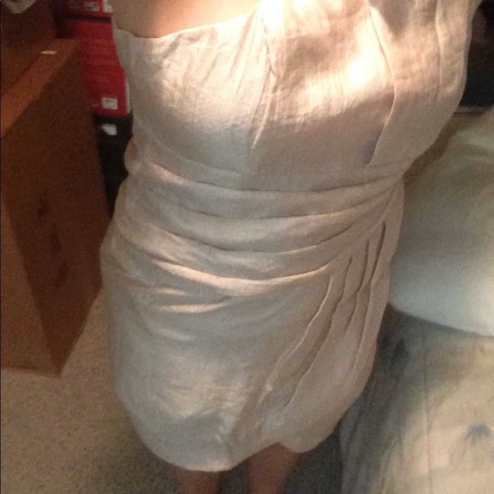 Strapless Semi-Formal Dress